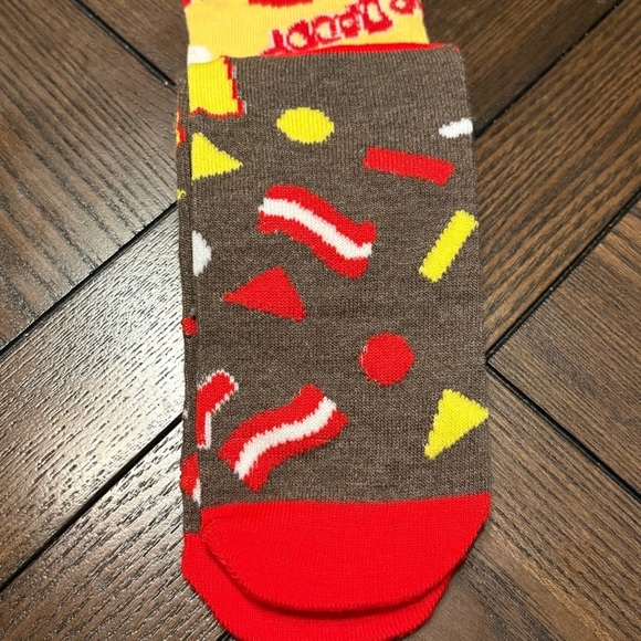 Sugar Daddy Crew Socks 2 Pack NWT | Funny Cozy Snack Lover Gift Socks 3/$20 - Picture 7 of 8